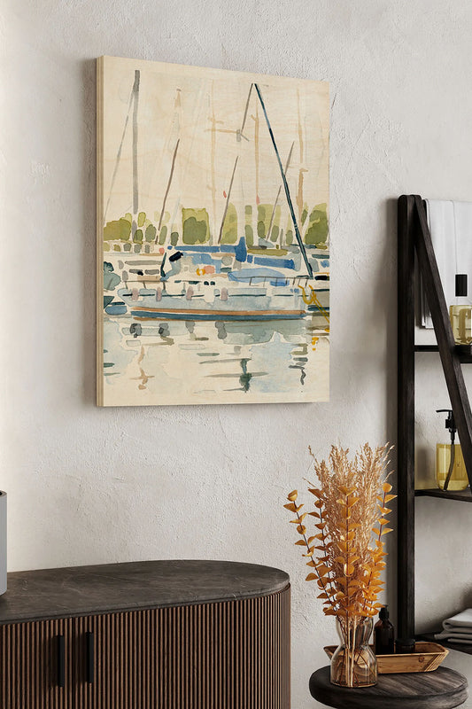 By the Bay II Wood Art Print - Oakavia