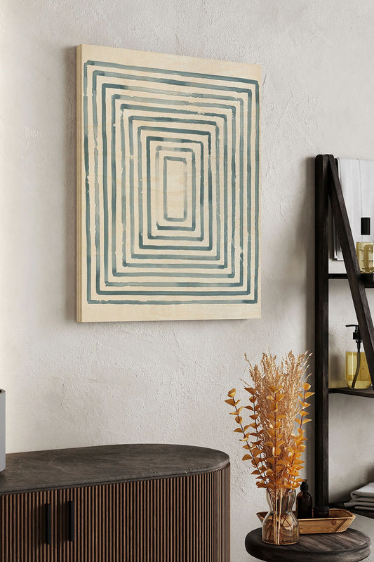 Divisions III Wood Art Print - Oakavia