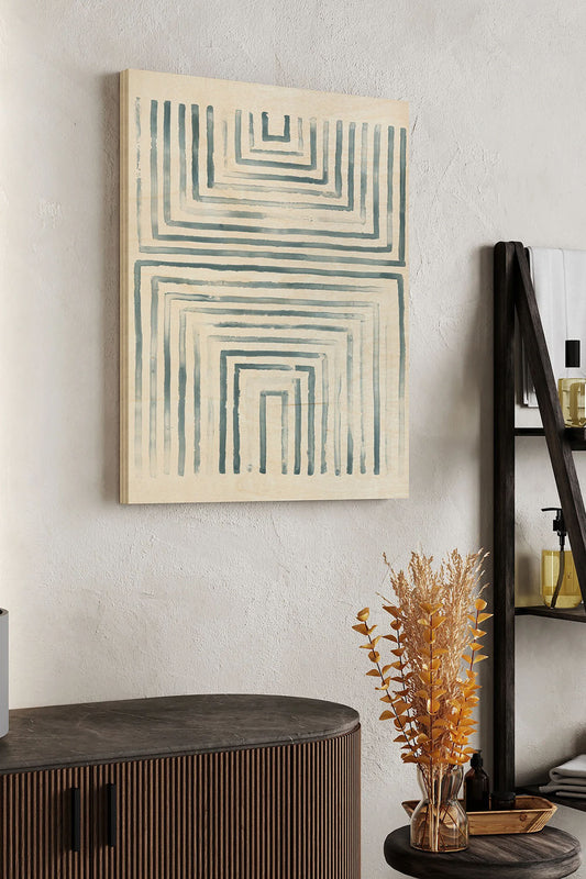Divisions IV Wood Art Print - Oakavia