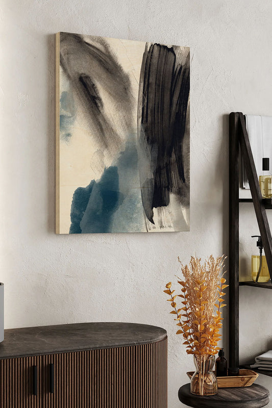 Meta Mineral II Wood Art Print - Oakavia