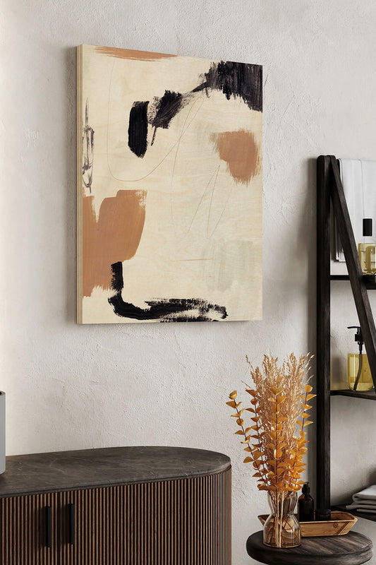 Dialogue II Wood Art Print - Oakavia