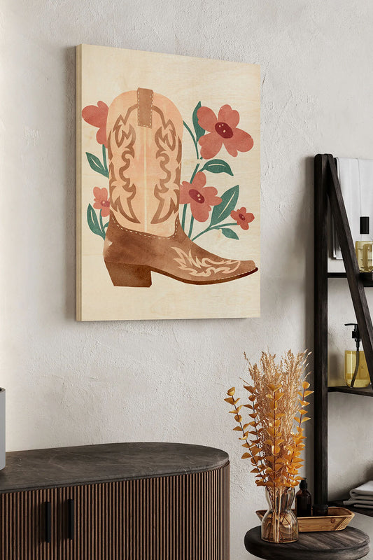Wild & Free I Wood Art Print - Oakavia