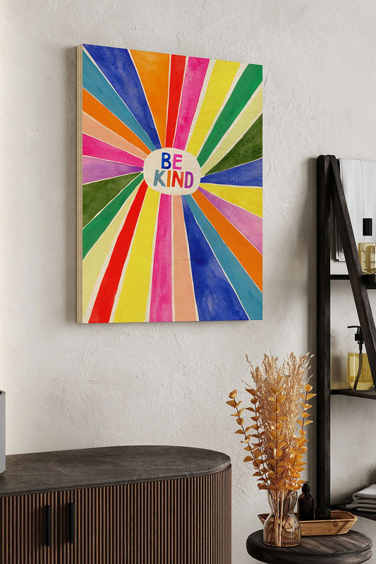 Love Loudly III Wood Art Print - Oakavia
