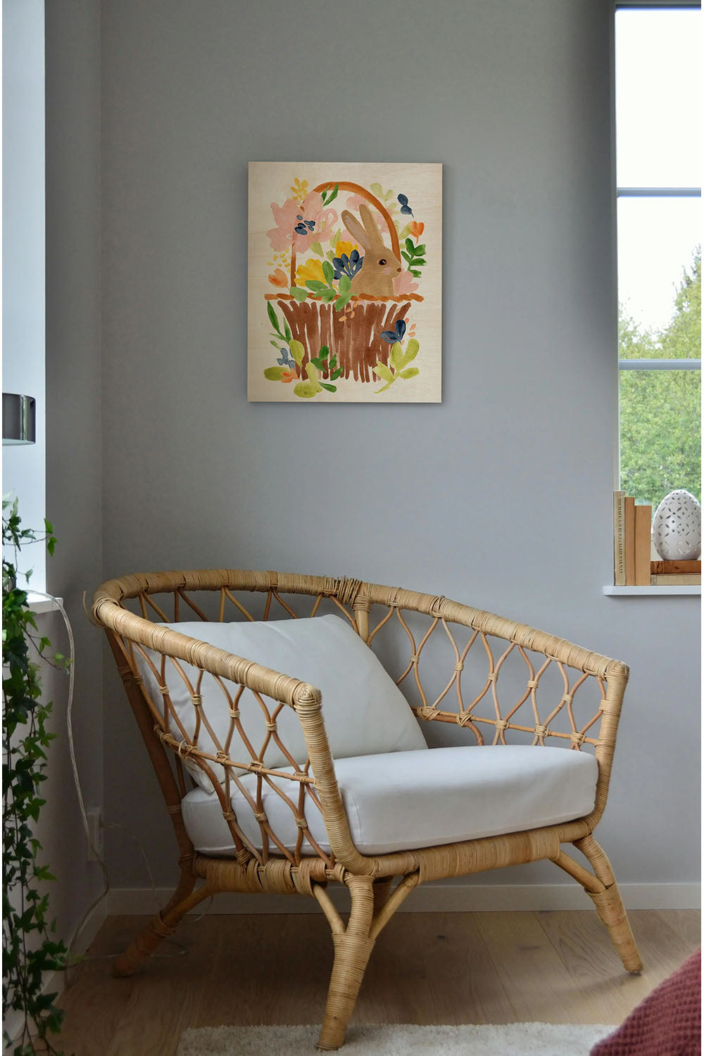 Meadow Potpourri Collection B Wood Art Print - Oakavia