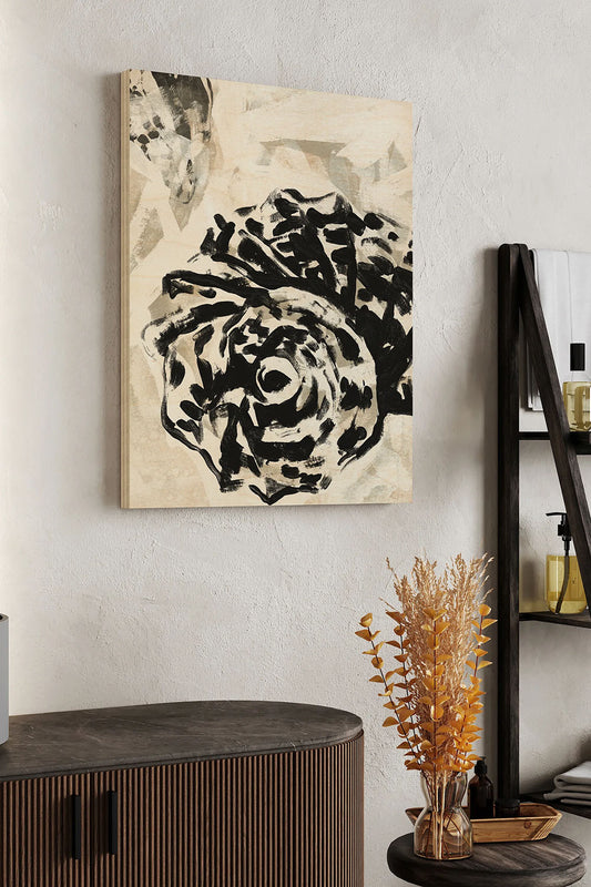 Sea Scumble II Wood Art Print - Oakavia