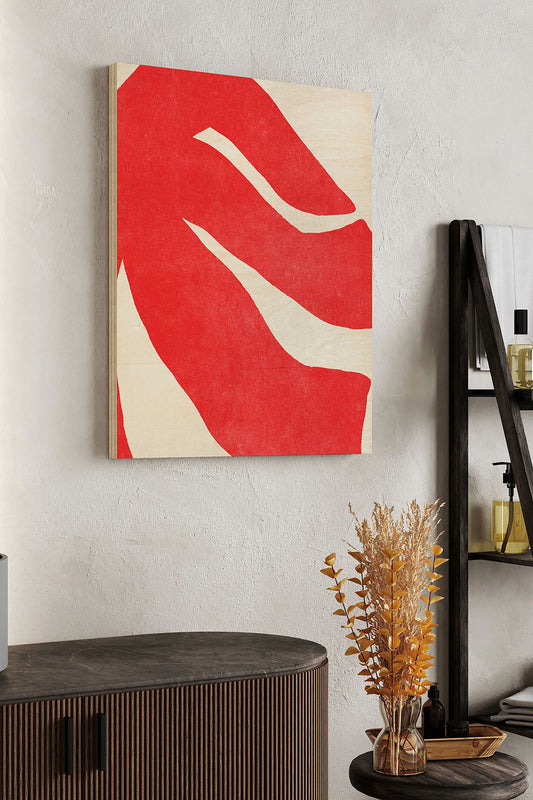 Color Cuts IX Wood Art Print - Oakavia