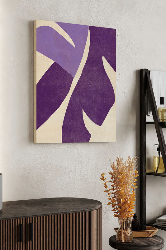 Color Cuts VIII Wood Art Print - Oakavia