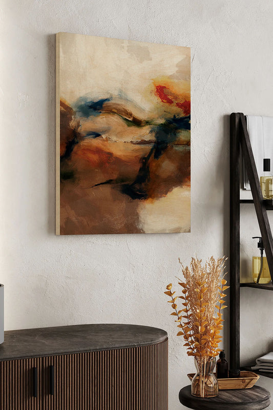 Merge II Wood Art Print - Oakavia