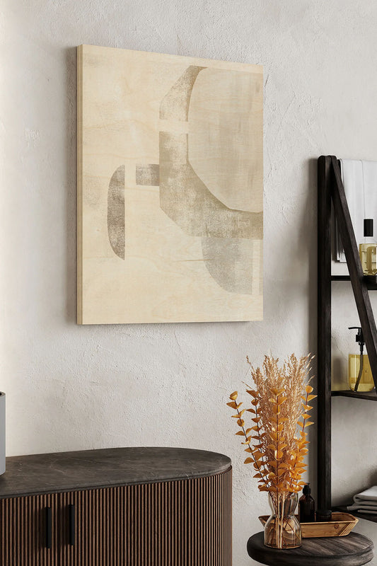 Quiet Affection II Wood Art Print - Oakavia