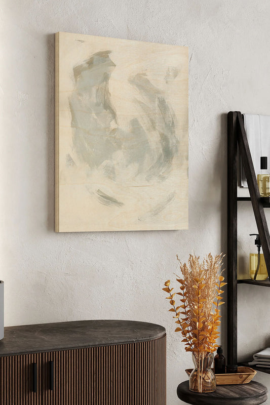 Tonal Impulse I Wood Art Print - Oakavia