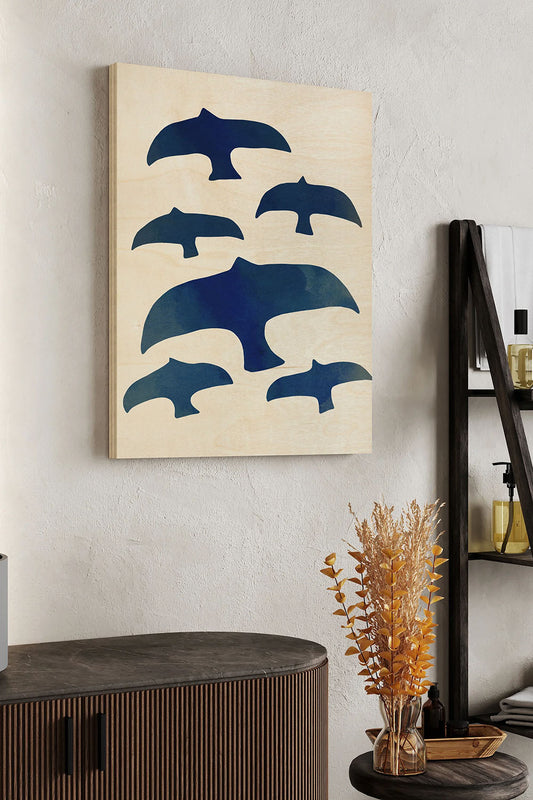 Matisse Seagulls II Wood Art Print - Oakavia