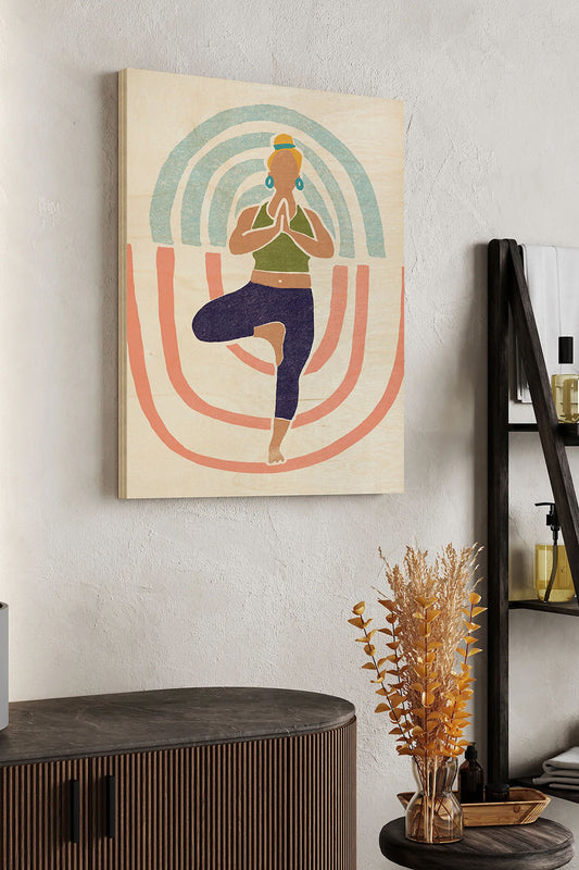 Om Together IV Wood Art Print - Oakavia