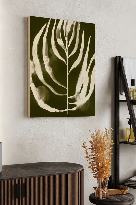 Organic Bloom IV Wood Art Print - Oakavia