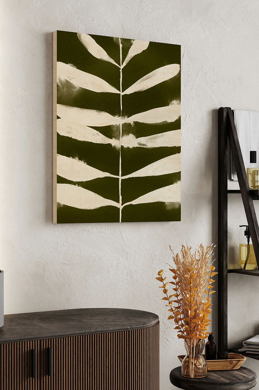 Organic Bloom VI Wood Art Print - Oakavia