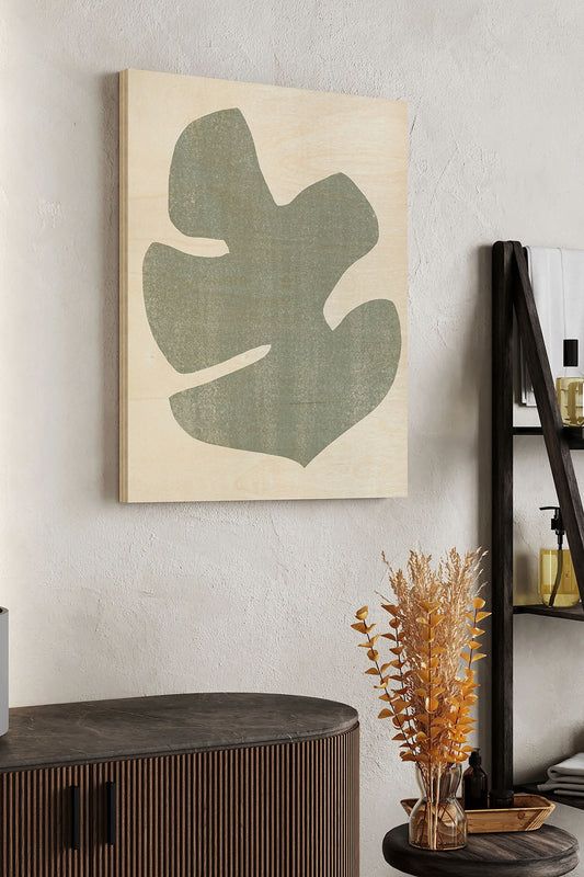 Palm Morph I Wood Art Print - Oakavia