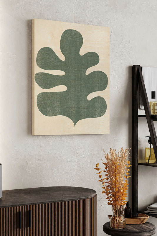 Palm Morph II Wood Art Print - Oakavia