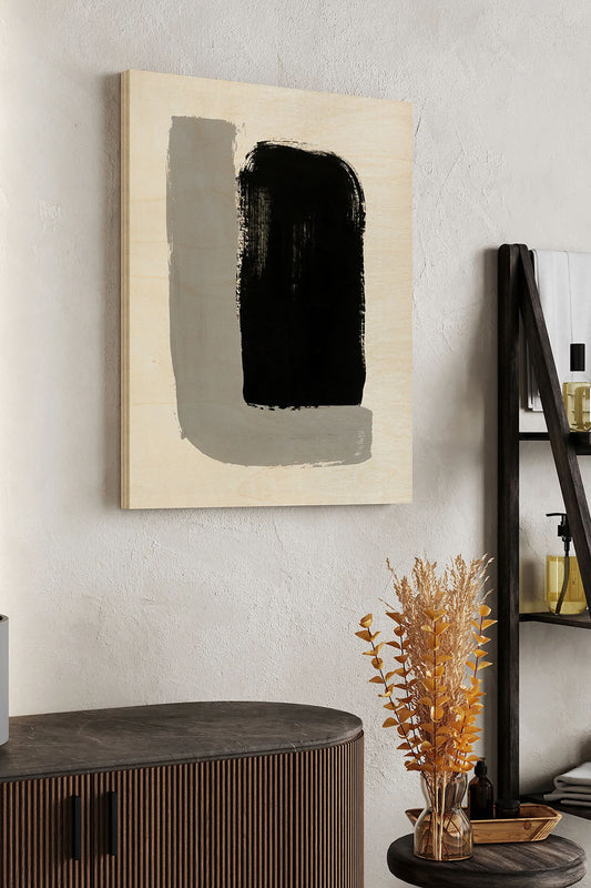 Abrazo IV Wood Art Print - Oakavia