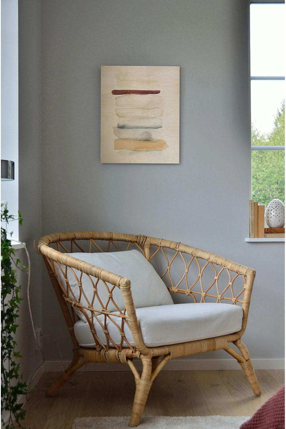 River & Clay II Wood Art Print - Oakavia