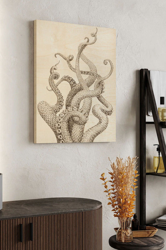 Deep Dive I Wood Art Print - Oakavia