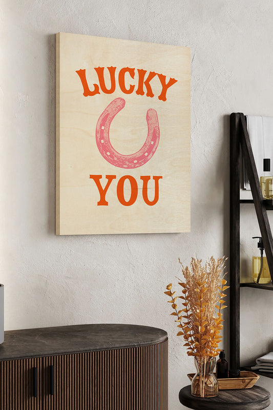 Howdy Cowgirl II Wood Art Print - Oakavia