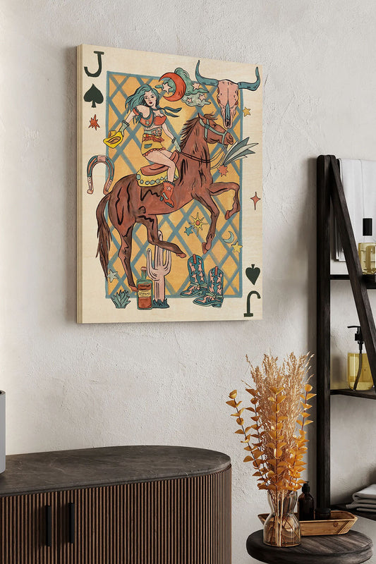Range Rider I Wood Art Print - Oakavia