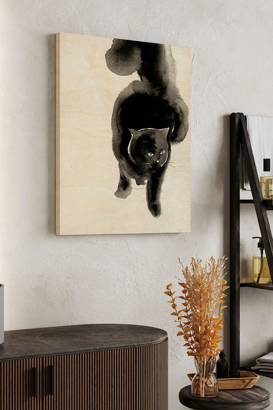 Catwalk I Wood Art Print - Oakavia