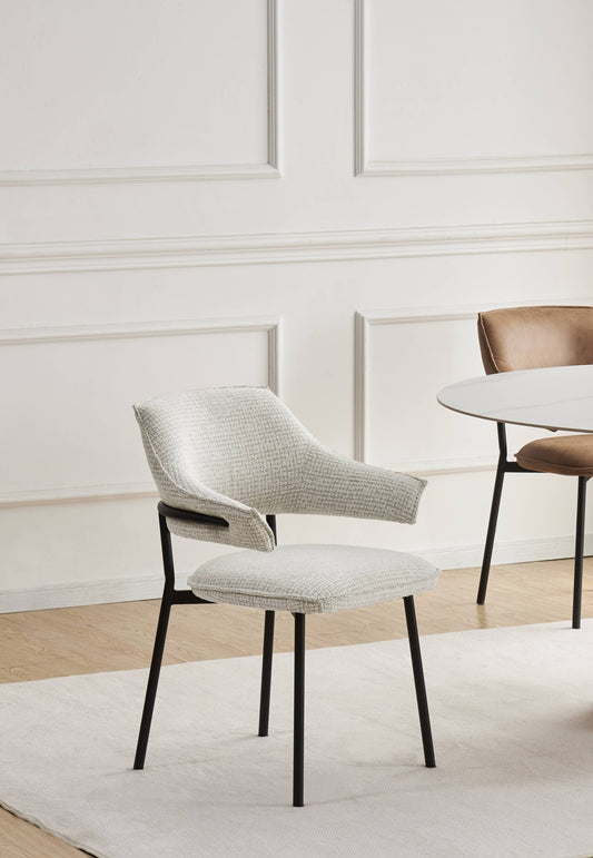 Geneva Textured Natural Dining Chair
