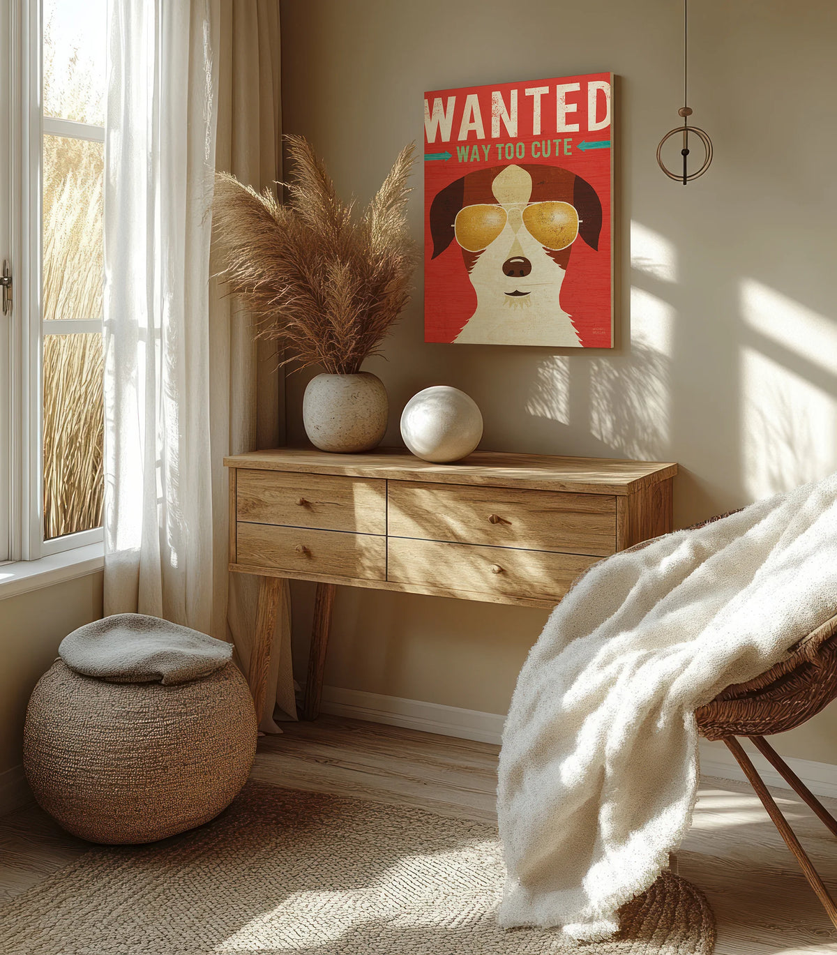 Beach Bums Terrier I Wanted Print - Oakavia