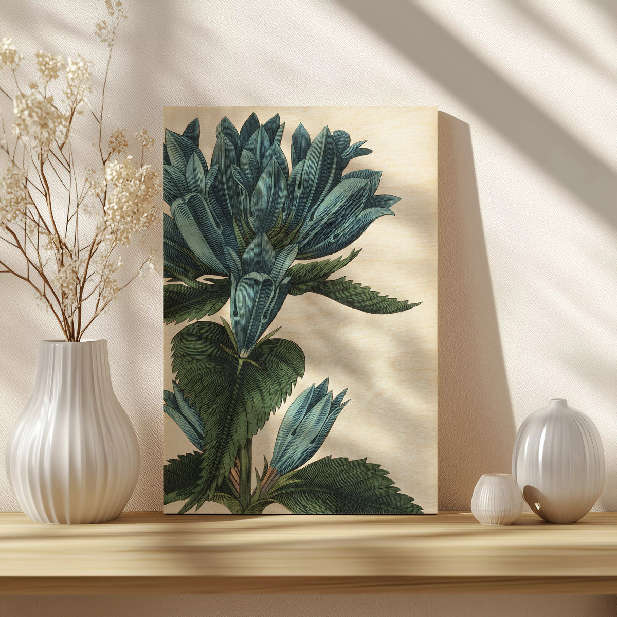 Botanique II no Words Print - Oakavia