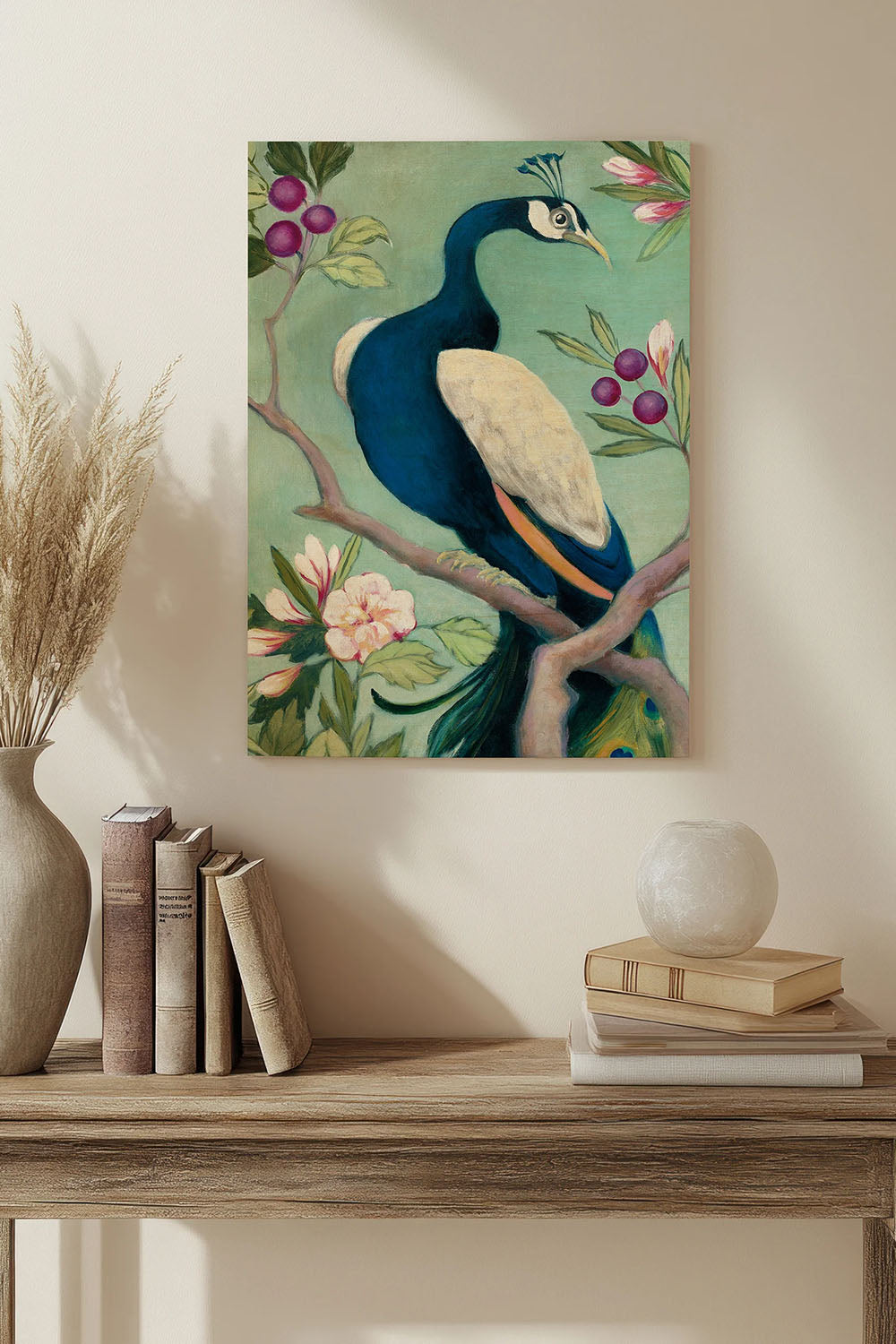 Pretty Peacock I Print - Oakavia