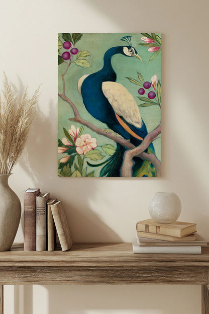 Pretty Peacock I Print - Oakavia