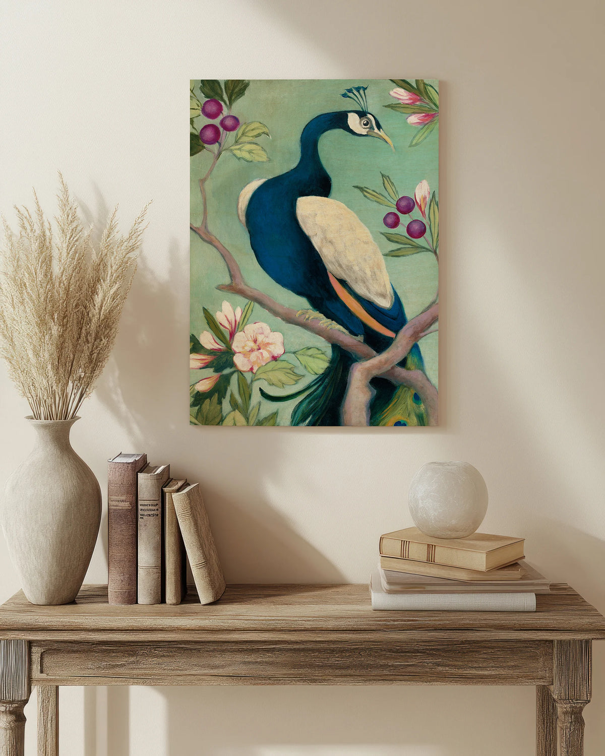 Pretty Peacock I Print - Oakavia