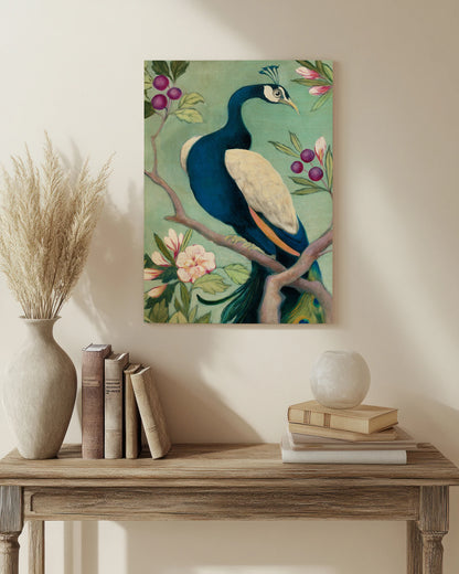Pretty Peacock I Print - Oakavia