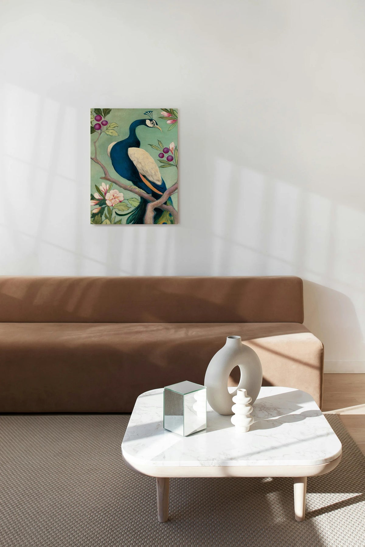 Pretty Peacock I Print - Oakavia