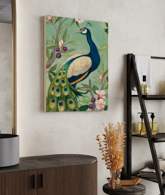 Pretty Peacock II Print - Oakavia