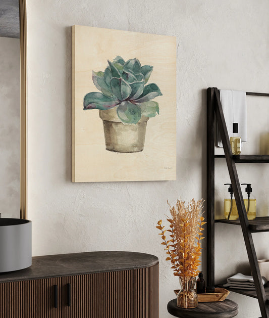 Mixed Greens Succulent IV Print - Oakavia