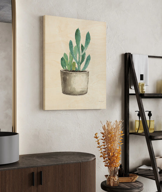 Mixed Greens Succulent V Print - Oakavia