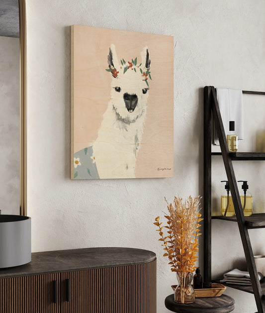 Delightful Alpacas I Print - Oakavia