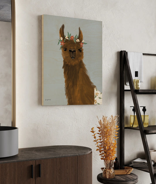 Delightful Alpacas II Print - Oakavia