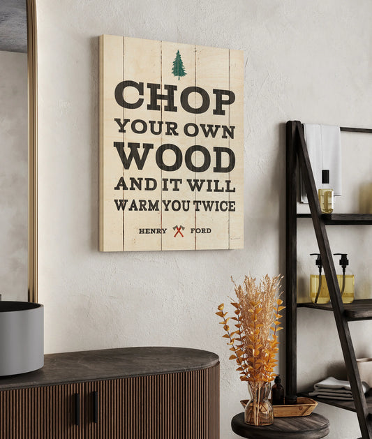Cabin Life II Neutral Print - Oakavia