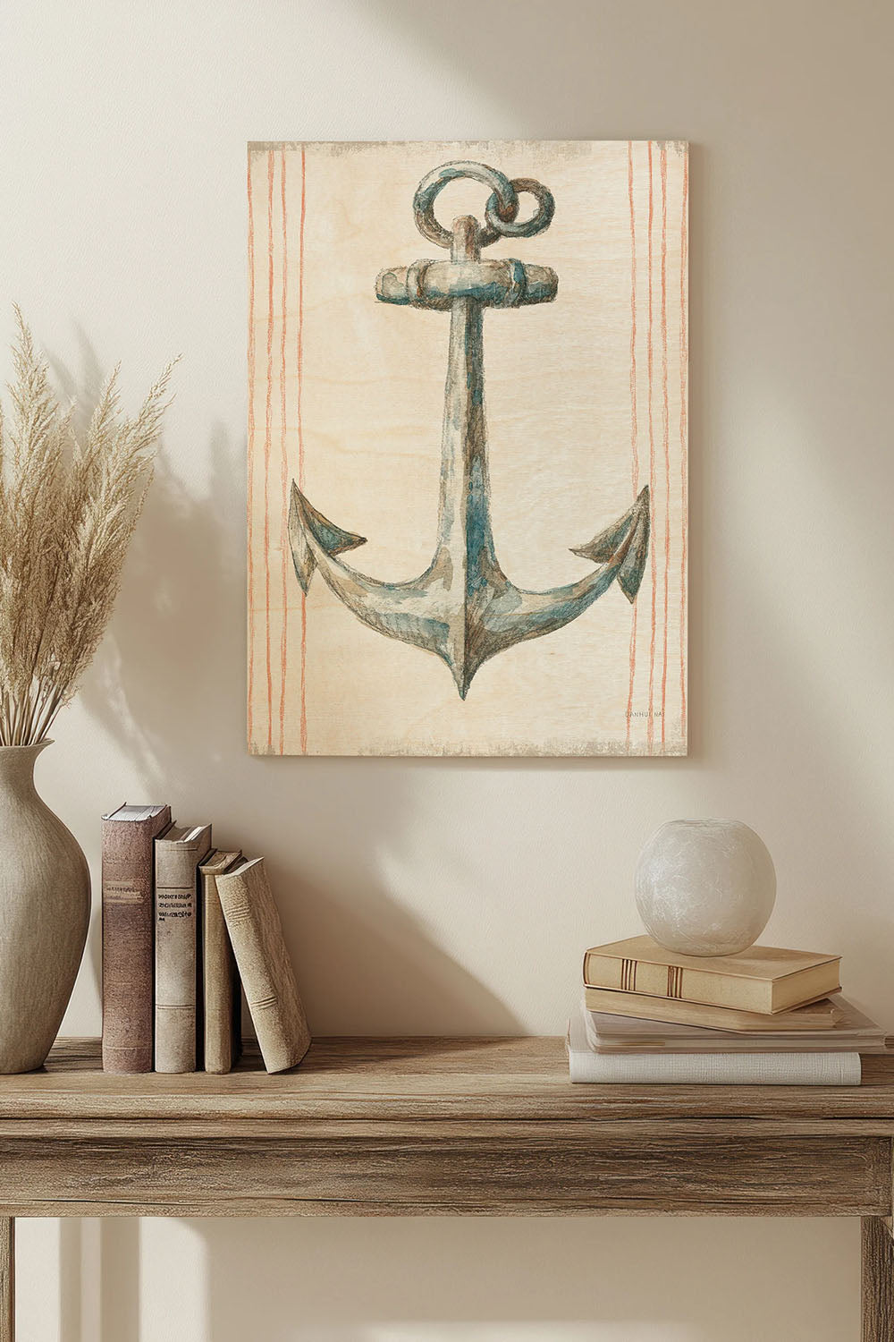 Floursack Nautical V no Words Print - Oakavia
