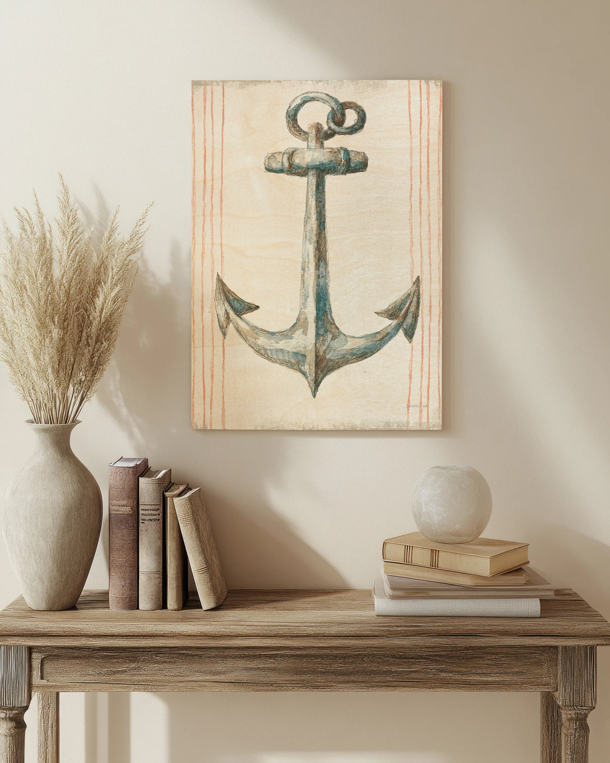 Floursack Nautical V no Words Print - Oakavia