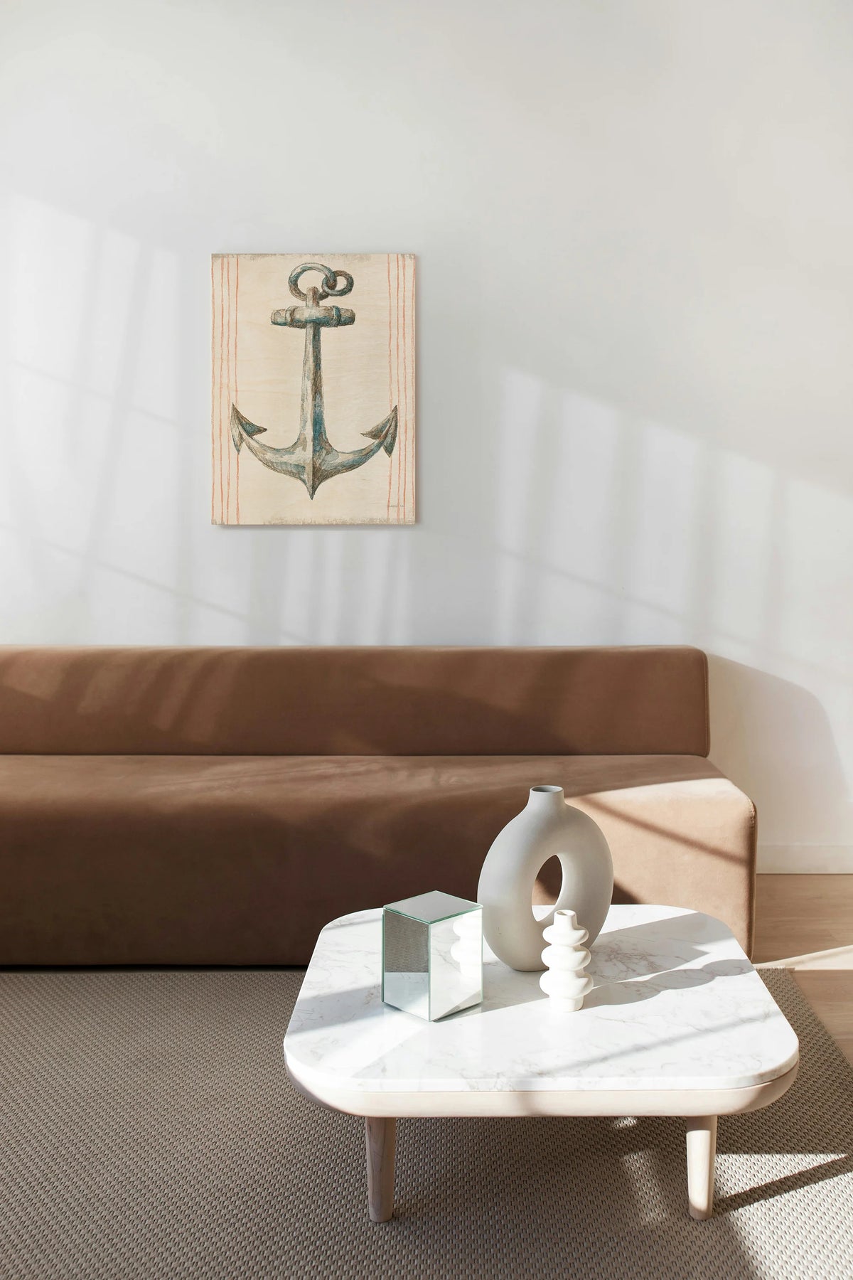Floursack Nautical V no Words Print - Oakavia