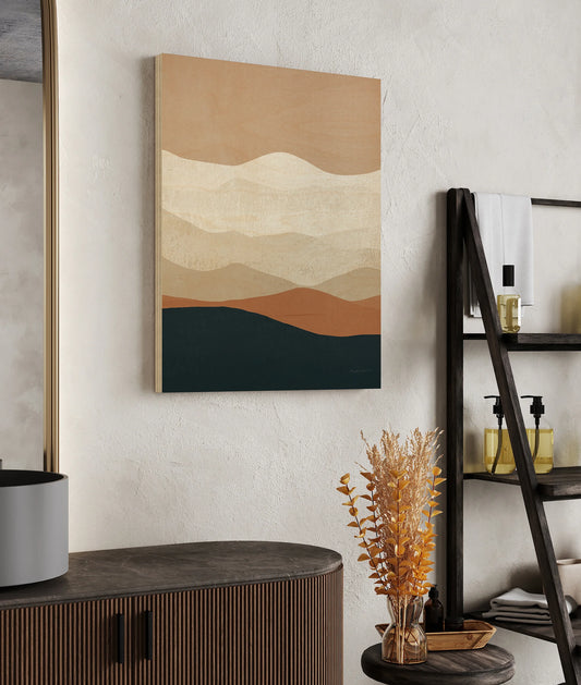 Mojave Mountains Crop Print - Oakavia