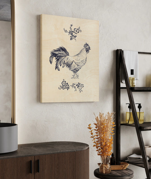 Summer Chickens I Print - Oakavia