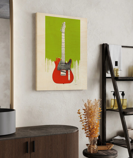 Garage Band I Paint Print - Oakavia