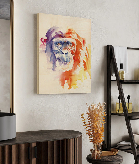 Chimpanzee II Print - Oakavia