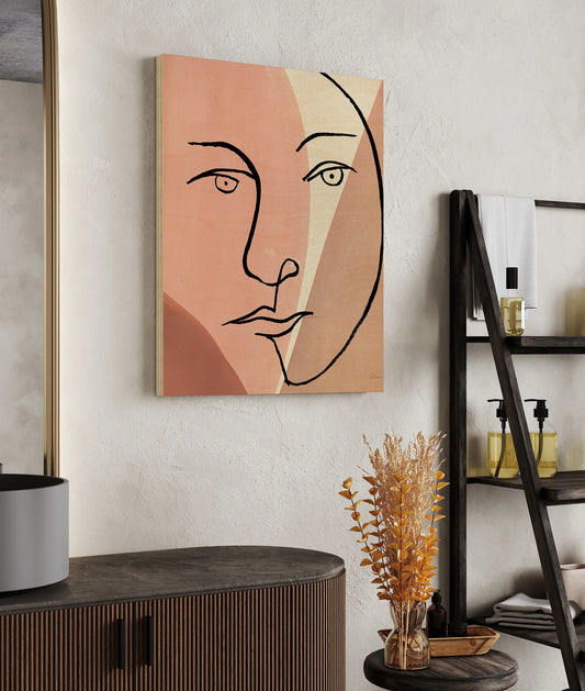Ink Women IV Colorblock Print - Oakavia