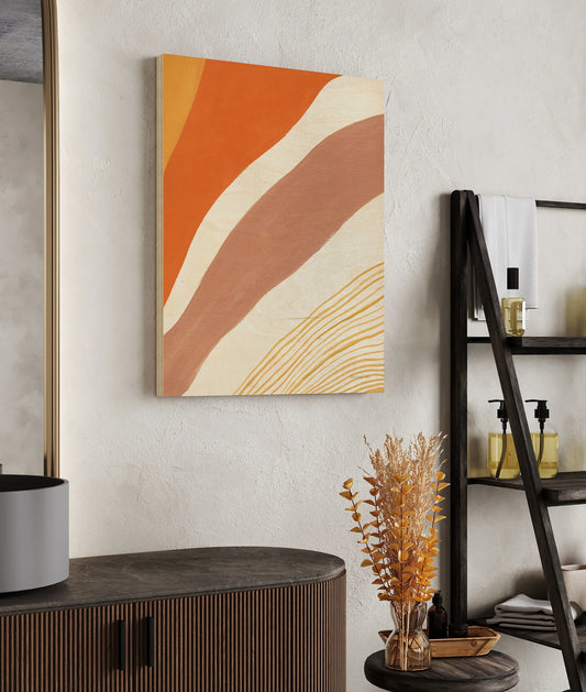 Retro Abstract IV Bright Print - Oakavia
