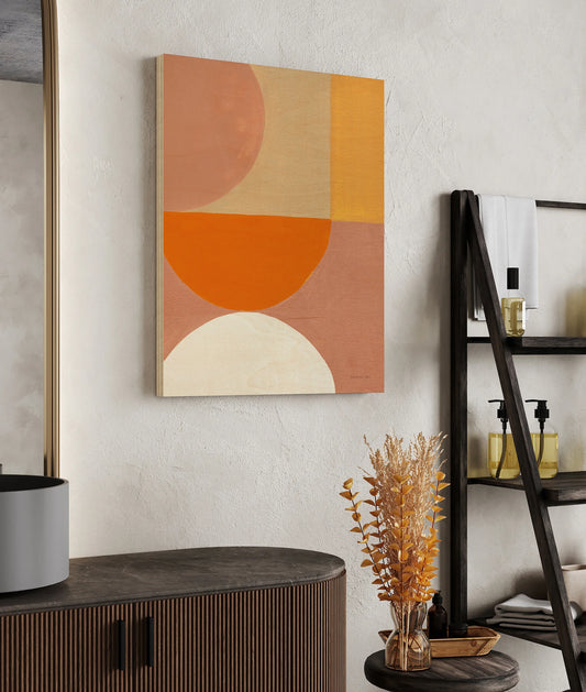 Retro Abstract V Bright Print - Oakavia